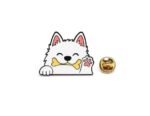 Samoyed Puppy Enamel Pin