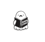FHLW-054 Ghost Reading ‘Human Stories’ Enamel Pin