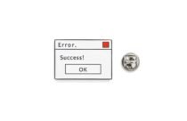 Error. Success! OK Enamel Pin