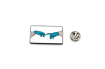 Michelangelo Surgeon's Hands Pin