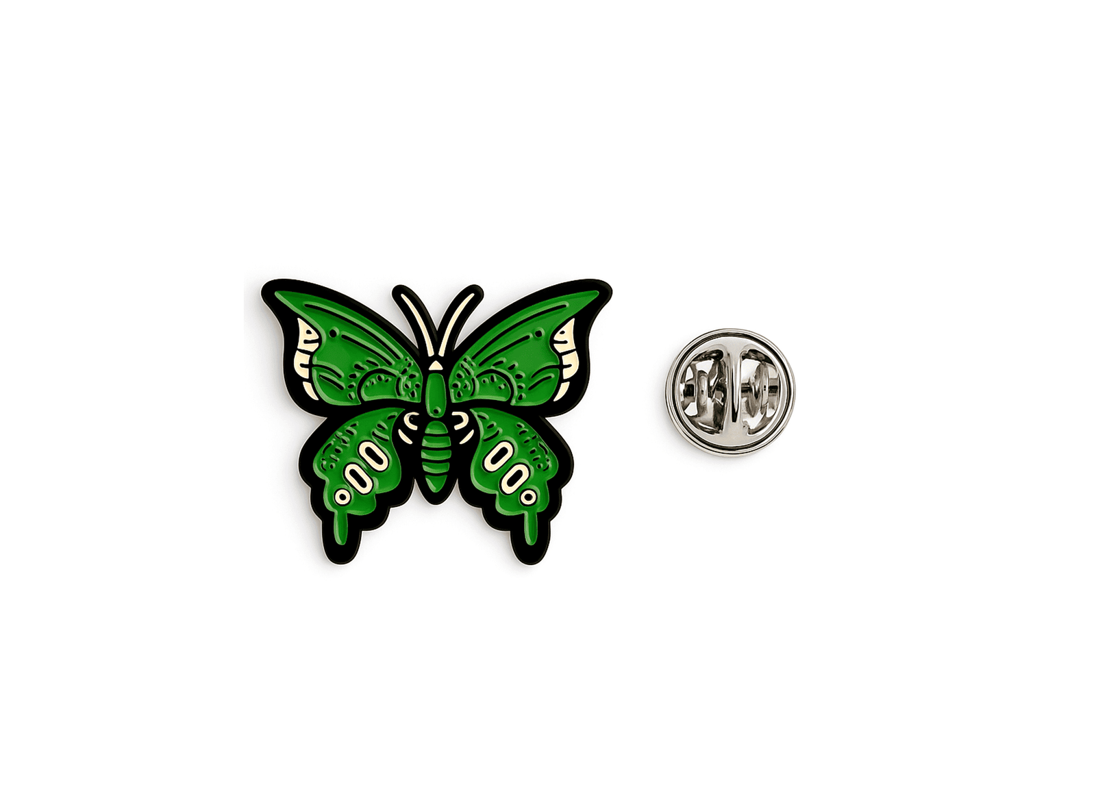 FPBT-116 Money Butterfly Enamel Pin Money Butterfly Enamel Pin