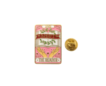 SMUT Tarot Card Reader Enamel Pin