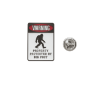 WARNING Properly Protected by Big Foot Pin