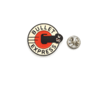 Bullet Express Cartoon Enamel Pin