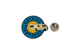 'Crystal Express' Camper Van Lapel Pin