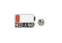 'Need a Nap' Brooch Enamel Pin