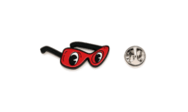 Red Sunglasses Enamel Pin