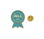 Took My Medication' Medal Enamel Pin