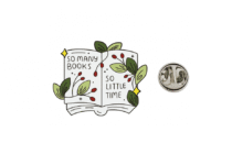 'So Many Books So Little Time' Lapel Pin