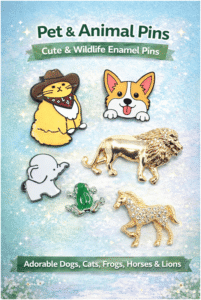 Pet & Animal Pins Stay Evergreen
