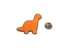 Orange Dinosaur Nugget Pin