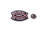 God's Promise Fish shaped Pin