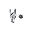 FHLW-060 Skeletal hand Rock gesture pin