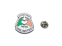 Together, We’re Unlimited” Enamel Pin