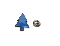 Blue Arrow Enamel Pin