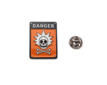 'DANGER' Warning Sign Pin