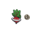 Beet Farm Comedy Lapel Pin