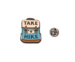 'Take A Hike' Travel Enamel Pin