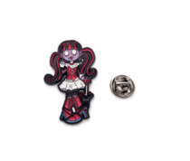 Vampire Fashion Doll Enamel Pin