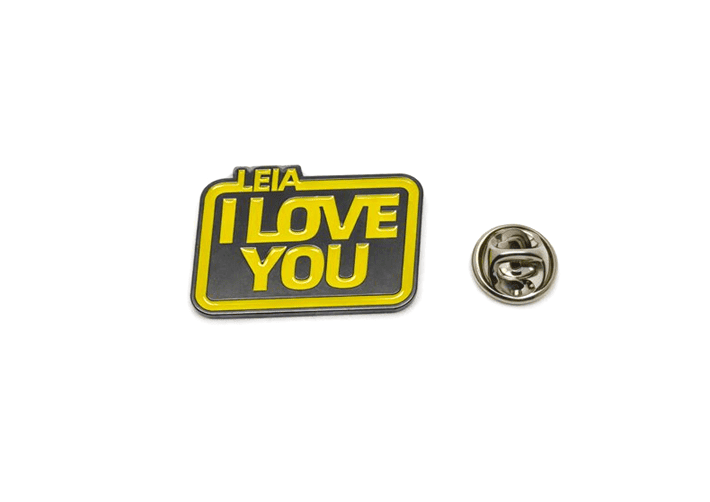 FVEL-025 'I LOVE YOU' Lapel Pin 'I LOVE YOU' Lapel Pin