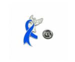 FAWDS-003 Blue Ribbon Angel Pin