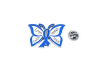 Diabetes Awareness Butterfly Pin