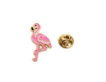 Flamingo Enamel Lapel Pin