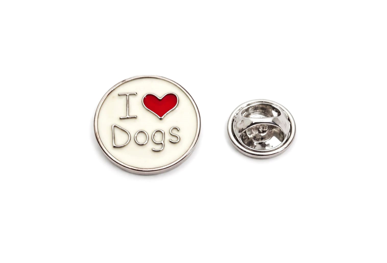 FDOG-111 I Love Dogs Enamel Pin I Love Dogs Enamel Pin
