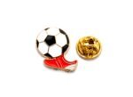 Soccer Ball and Shoe Lapel Pin