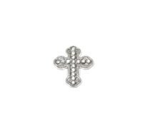 Rhinestone Cross Lapel Pin