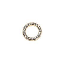 Round Rhinestone studded Circle of Life Pin