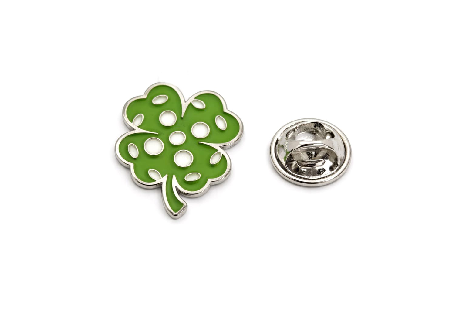 FSMR-030 Four-Leaf Clover Enamel Pin Four-Leaf Clover Enamel Pin