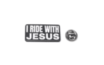 'I RIDE WITH JESUS' Pin