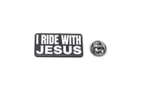 'I RIDE WITH JESUS' Pin