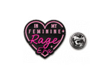 In my Feminine Rage Era Enamel Pin
