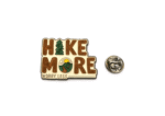 'Hike More Worry Less' Enamel Pin
