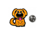 FDOG-112 Cartoon Dog Enamel Pin