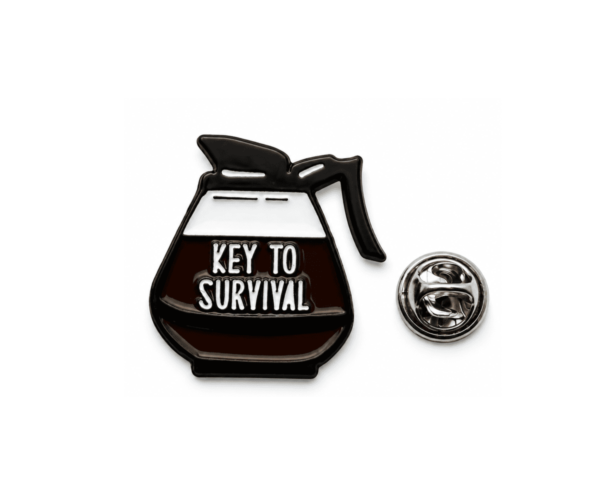 FPE-315 Coffee Carafe Enamel Pin Coffee Carafe Enamel Pin