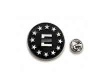 Retro Military Faction Enamel Pin